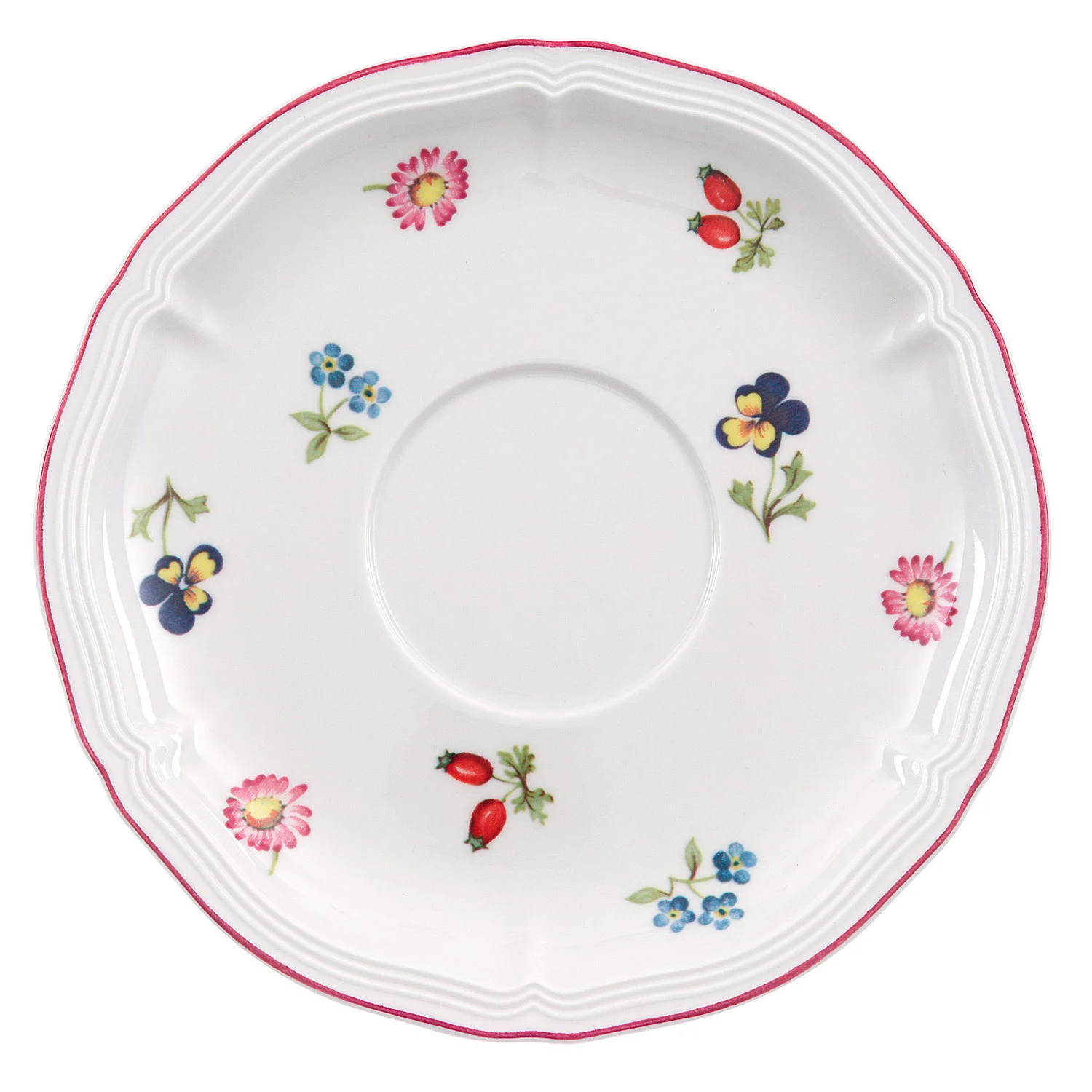 Petite Fleur Блюдце к чашке для завтрака 17 см